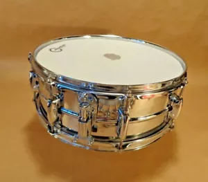SNARE DRUM 5.5"x 14" Steel 8 LUG No Name - Picture 1 of 8