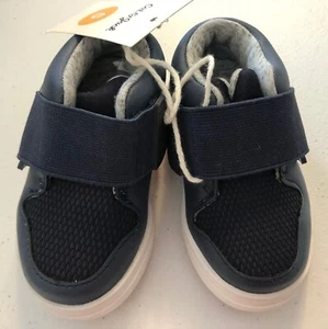 Toddler Boys Cat & Jack Orion Sneakers Sz 5 NWT Navy Blue - Picture 1 of 10