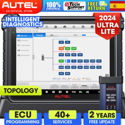 2025 Autel MaxiSYS Ultra Lite OBD2 Diagnóstico Programación ECU Superior MS919 - Imagen 1 de 4