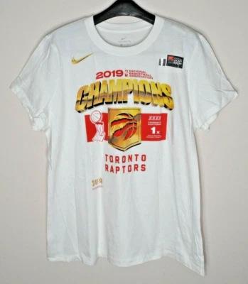 Auténtica Camiseta Oficial Nike Toronto Raptors Campeones de la NBA Damas Mujeres XL  Foto 1 de 4