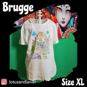 Brugge, Belguim Travel  T-Shirt Size XL - Picture 1 of 6