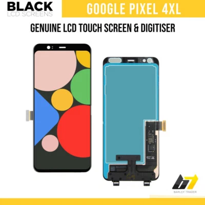 OLED Black LCD Screen For Google Pixel 4XL G020 Touch Display No Frame Digitizer - Image 1 of 3