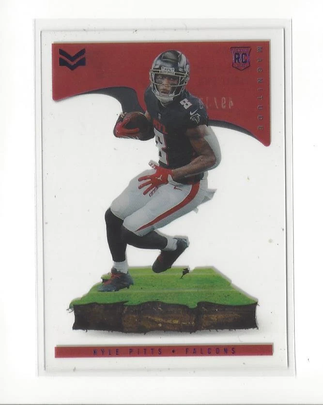 2021 Panini Chronicles Magnitude Purple #4 Kyle Pitts RC Rookie Falcons /49  - Image 1 of 1