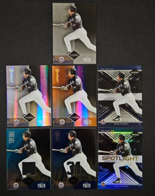 Leaf Limited Mike Piazza 2004 lote de 7 Foto 1 de 2