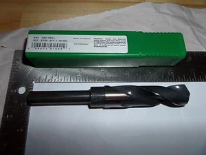 Broca de vástago reducido PTD 27/32" S&D R57 diámetro de vástago 1/2 ((#D14)) - Imagen 1 de 7