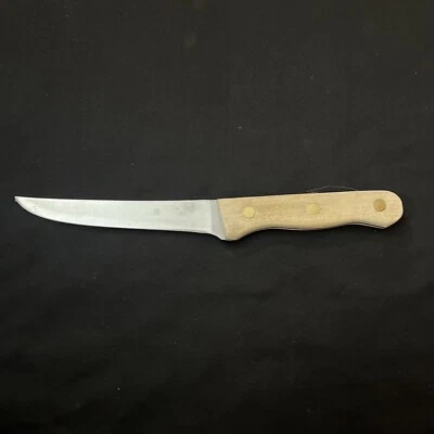 芝加哥餐具樱桃木 5.5 英寸实用刀 C61 美国制造 — 第 1/4 张图片