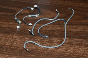 5 GENUINE OEM ICOM IC-718 SHIELDED JUMPER/COAX CABLES JAPAN - Picture 1 of 1