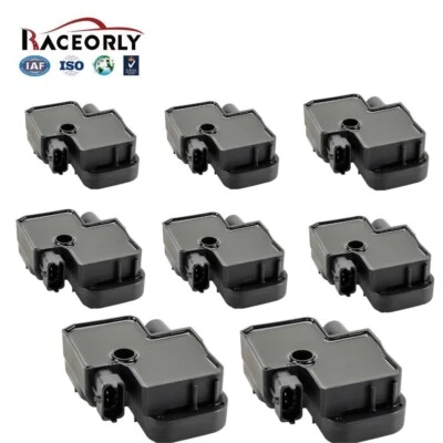 RACEORLY 8x Ignition Coil For Mercedes Benz C43 AMG CL500 E500 ML430 R500 S430 - Image 1 of 4