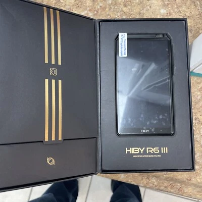 Reproductor de música portátil Hiby R6 Pro Bluetooth negro G1N Foto 1 de 4