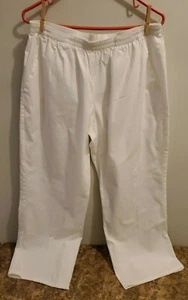 Pantalones Médicos Para Mujer SB Blancos Talla Pequeña Grande - Imagen 1 de 8