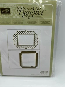 Stampin Up! Fun Frames Textured Impressions Embossing Folder New 133727 - Picture 1 of 2