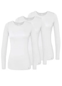 Underscrubs for Women 3 Pack - Long Sleeve Underscrub Comfort Tee - 2903 - Wh... - Picture 1 of 8