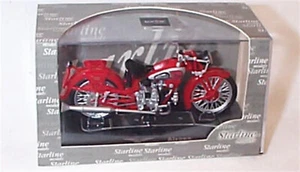 Moto Guzzi Airone 250 Red Motorbike Bike Starline 990080 1:24 Scale new in case - Picture 1 of 1