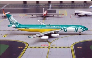 1:400 Gemini Jets BWIA Airbus A340-313X 9Y-TJN Ultra Rare 2000 Units Made. - Picture 1 of 8