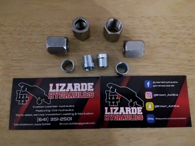 Lowrider hydraulics Hardline fitting kit #6 J.I.C - Image 1 of 2