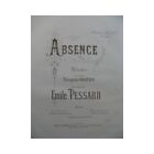 Pessard Emile Absence Singer Piano ca1882