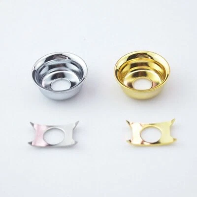 1 Piece Metal Jack Plate For Electric Guitar ( #0445 ) MADE - Image 1 of 4