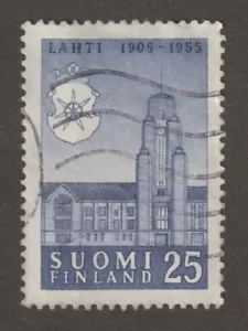 Finland 1955 #331 50th Anniversary of Founding of Lahti - VF Used - Picture 1 of 2