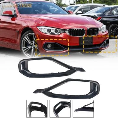 For 2014-2018 BMW 428i 430i 435i 440i M4 Front Fog Lamp Trim Bezel Grille Frame - Image 1 of 4