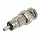BNC male to RCA phono male Plug RF Coaxial Adapter Connector