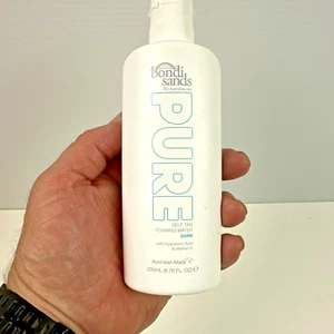 Bondi Sands Pure Self Tan Foaming Water - Dark 200ml Australian Made - Bild 1 von 5