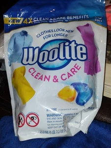 Woolite Clean and Care Pacs Packs Waschmittel 30 Ct Standard & HE Waschmaschinen - Bild 1 von 1
