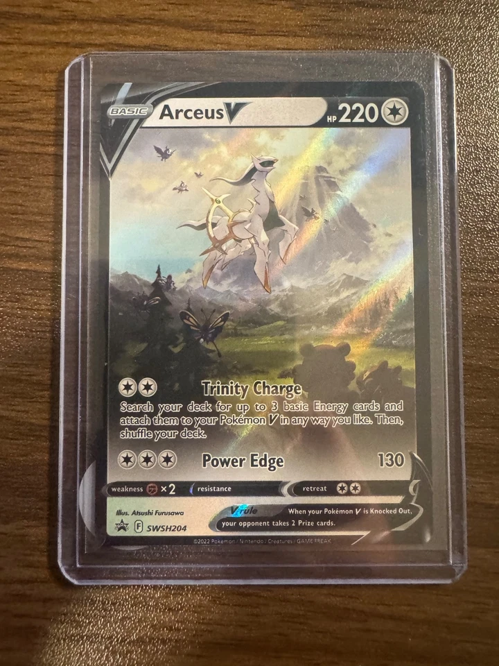 Arceus V SWSH204 SWSH: Sword & Shield Promo Cards Holo - Image 1 of 2