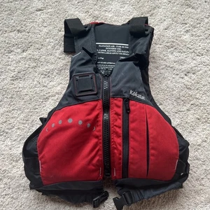 Kokatat Kayak Paddle PFD Gilet di Salvataggio, Gioventù/Adulto XXS Rosso - Foto 1 di 4