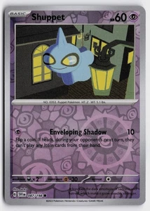Pokemon Shuppet 087/198 Reverse Holo Common SV01: Scarlet & Violet Base Set NM - Picture 1 of 2