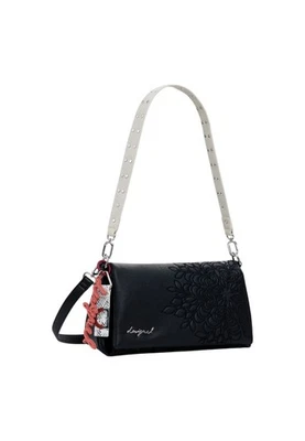 Desigual Accessori Donna Borse Borsa Nero Unica Sierra Naron Medium Flap, 1 Mani - Immagine 1 di 2