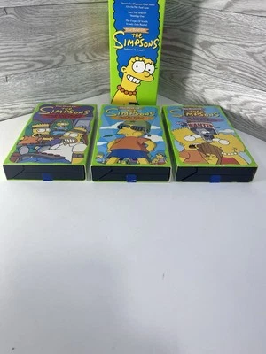 BEST Of The SIMPSONS Box Set Volume 1-3 VHS 3 Tapes VTG 1997 - Image 1 of 4