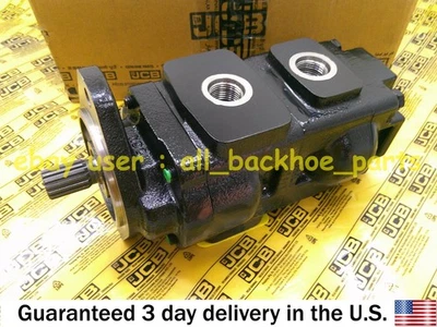 JCB BACKHOE - GENUINE JCB HYDRAULIC PUMP 33 + 21 CC FOR 3DX (PART NO. 334/Y1469) - Image 1 of 4
