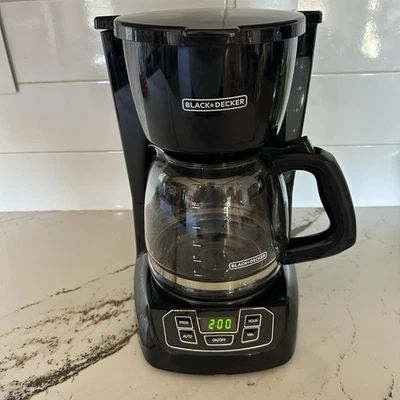 Black + Decker  CM1100B 12 Cup Programmable Coffeemaker, Black - Image 1 of 4