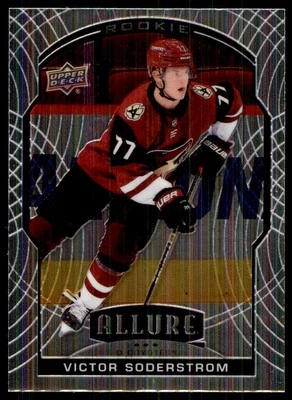 2020-21 Upper Deck Allure Victor Soderstrom RC Arizona Coyotes #90 - Image 1 of 2