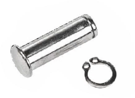 Pin de pivote cromado para disco duro 26-0619 con clips - 10pk Foto 1 de 1