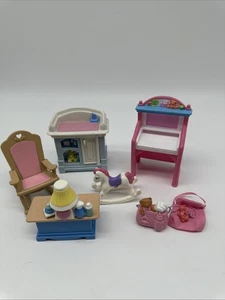 fisher price loving family furniture lot Nursery (read) - Picture 1 of 7