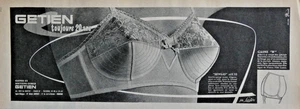 PUBLICITÉ DE PRESSE 1961 SOUTIEN GORGE SENSAS DE GETIEN GAINE W - Imagen 1 de 1
