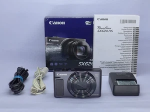 Canon PowerShot SX620 HS Digital Camera - Black. - Picture 1 of 19