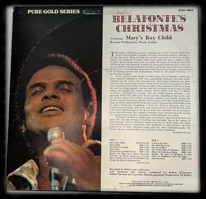 Harry Belafonte – Belafonte's Christmas | RCA KNL1-0166 | VG+/ Good - Picture 1 of 4