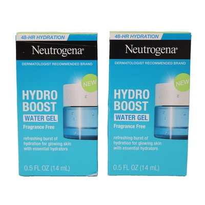 2 PACK Neutrogena Hydro Boost Water Gel Moisturizer w/ Hyaluronic Acid 0.5 fl oz - Image 1 of 4