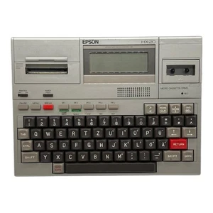 Imprimante d'ordinateur portable EPSON HX-20 lecteur microcassette - Photo 1/7