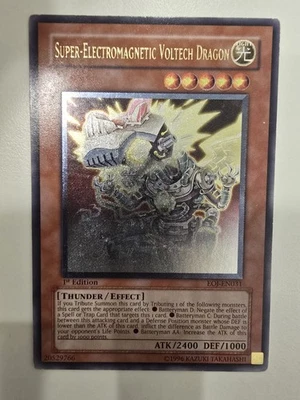 Super-Electromagnetic Voltech Dragon | EOJ-EN031 | Ultimate Rare | 1st Ed | NM - Image 1 of 2
