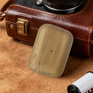 2025 Holz Bluetooth Kopfhörer Schutzhülle für AirPods 3 - Pro Neu ~ M2F1 - Bild 1 von 16