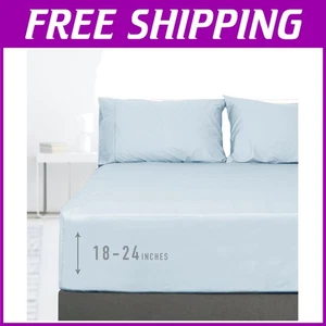 Luxury Deep Pocket Twin Sheet Set - Hotel Quality - Picture 1 of 11