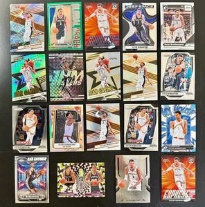 Victor Wembanyama 19 Karten Lot, Color Parallels Inserts Green Prizm Holo SA Spurs - Bild 1 von 7