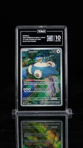 Snorlax 051 Sv: Scarlet & Violet Promo Cards Holo TAG 10 Gem Mint A15 - Picture 1 of 4