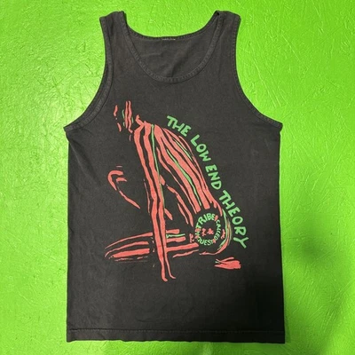 Camiseta sin mangas A Tribe Called Quest para hombre pequeña negra The Low End Theory álbum hip hop Foto 1 de 4