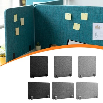 Akustische Schreibtischtrennwand aus Filz für den Empfangsbereich, Büro, - Bild 1 von 2