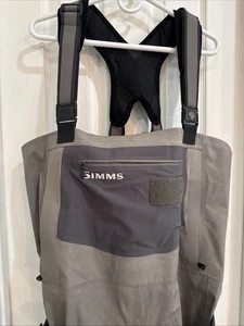 Simms G4 Stockingfoot Men's Size 9-11 Waders Size Large Excellent Condition - Picture 1 of 17