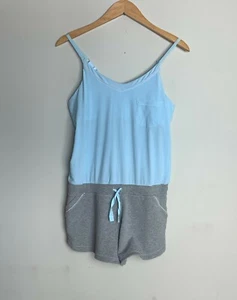 Ivivva Girls Romper Blue Gray 14 EUC - Picture 1 of 4
